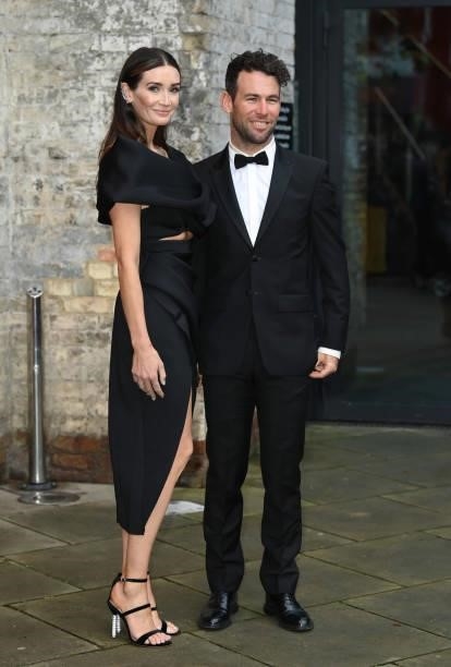 Peta Todd and Mark Cavendish attend the Sun's Who Cares Wins Awards 2021 at The Roundhouse on September 14, 2021 in London, England.