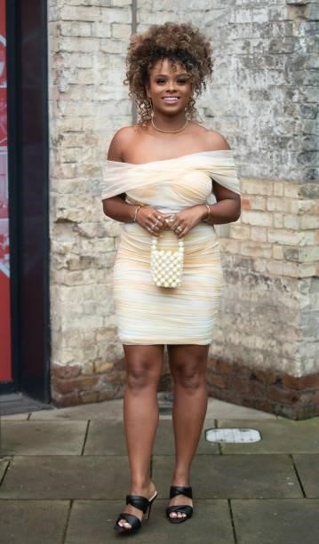 Fleur East attends the Sun's Who Cares Wins Awards 2021 at The Roundhouse on September 14, 2021 in London, England.