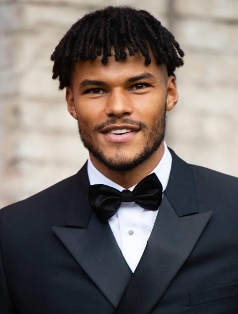 Tyrone Mings attends the Sun's Who Cares Wins Awards 2021 at The Roundhouse on September 14, 2021 in London, England.