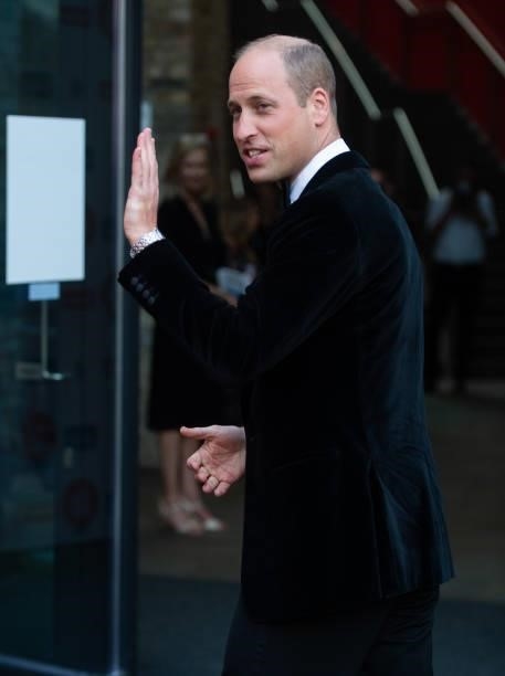 Prince William, Duke of Cambridge attends the Sun's Who Cares Wins Awards 2021 at The Roundhouse on September 14, 2021 in London, England.