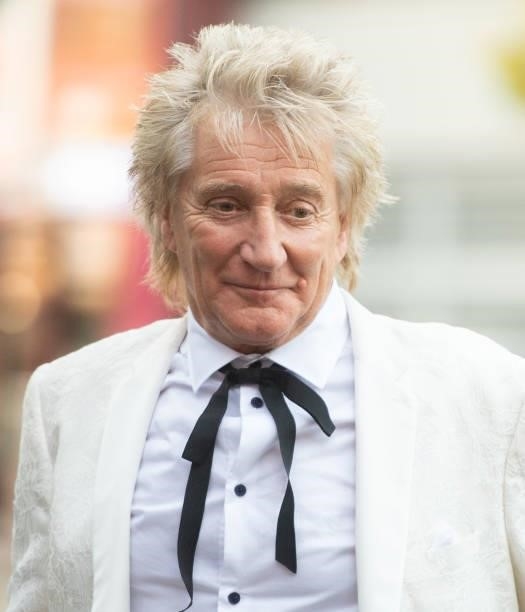 Rod Stewart attends the Sun's Who Cares Wins Awards 2021 at The Roundhouse on September 14, 2021 in London, England.