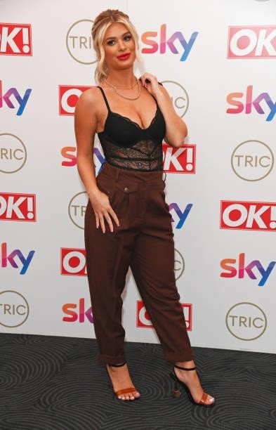 Liberty Poole attends The TRIC Awards 2021 at 8 Northumberland Avenue on September 15, 2021 in London, England.