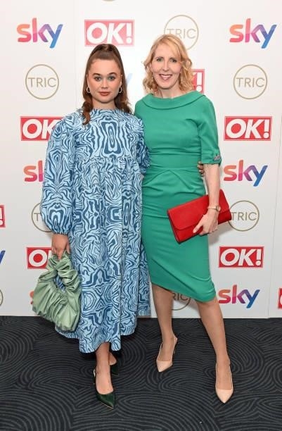 Megan Cusack and Fenella Woolgar attend The TRIC Awards 2021 at 8 Northumberland Avenue on September 15, 2021 in London, England.