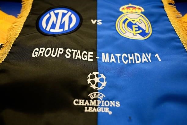 General view inside the dressing room prior to the UEFA Champions League group D match between Inter and Real Madrid at Giuseppe Meazza Stadium on...