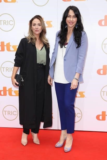 Elinor Lawless and Kirsty Mitchell attend The TRIC Awards 2021 at 8 Northumberland Avenue on September 15, 2021 in London, England.