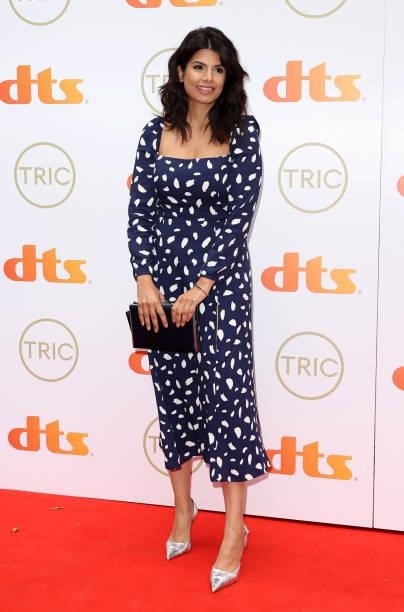 Ruby Bhogal attends The TRIC Awards 2021 at 8 Northumberland Avenue on September 15, 2021 in London, England.