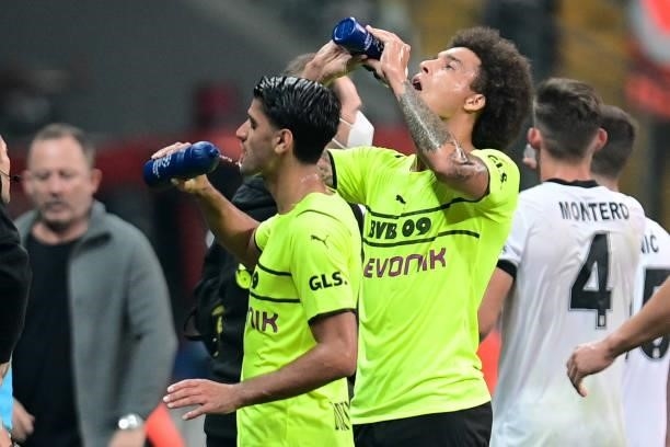 Axel Witsel of Borussia Dortmund during the UEFA Champions League match between Besiktas and Borussia Dortmund at Vodafone Park on September 15, 2021...
