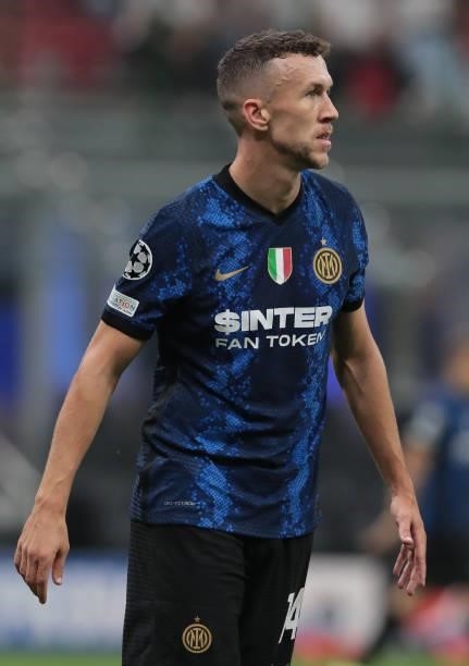 Ivan Perisic of FC Internazionale looks on during the UEFA Champions League group D match between FC Internazionale and Real Madrid at Giuseppe...