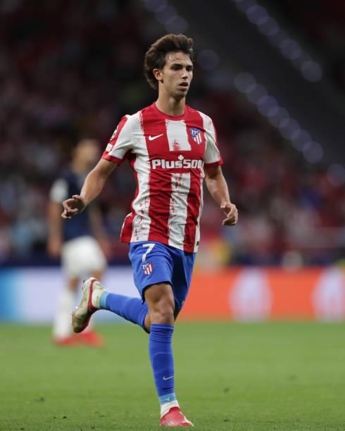 Joao Felix of Atletico de Madrid in action during the UEFA Champions League group B match between Atletico Madrid and FC Porto at Wanda Metropolitano...
