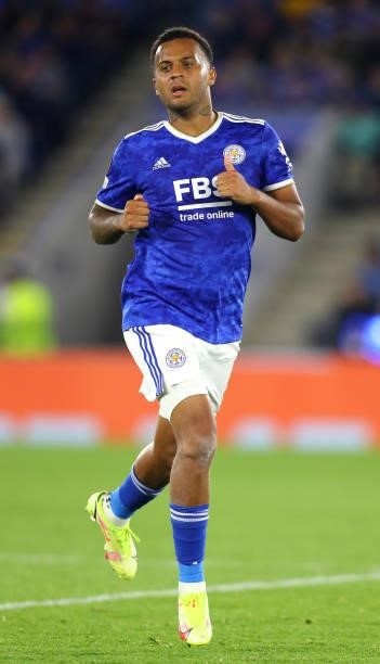 Ryan Bertrand of Leicester City during the UEFA Europa League group C match between Leicester City and SSC Napoli at The King Power Stadium on...