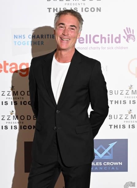 Greg Wise attends The Icon Ball 2021 during London Fashion Week September 2021 at The Landmark Hotel on September 17, 2021 in London, England.