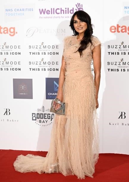 Jackie St Clair attends The Icon Ball 2021 during London Fashion Week September 2021 at The Landmark Hotel on September 17, 2021 in London, England.