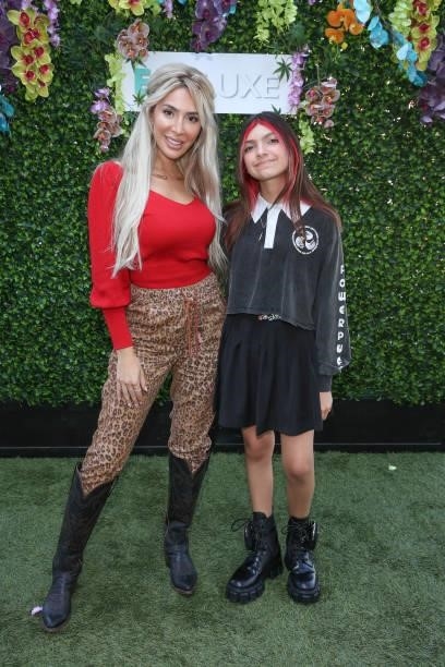 Farrah Abraham and Sophia Abraham attend the 15th Annual ECOLUXE "Endless Summer