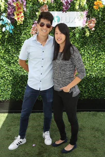 Jeff Lee and CJ Tam attend the 15th Annual ECOLUXE "Endless Summer