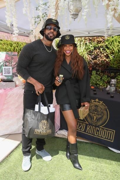 Skyh Alvester Black and KJ Smith attend the 15th Annual ECOLUXE "Endless Summer