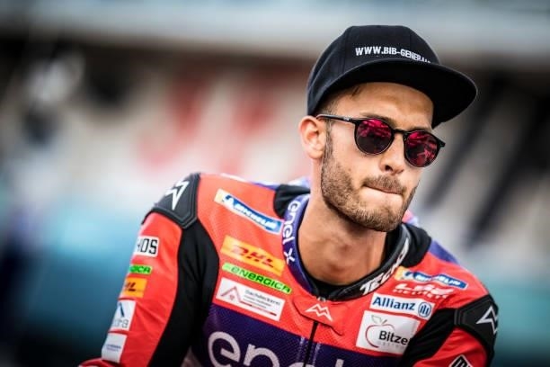 Lukas Tulovic at the starting grid during the qualifying session of the MotoGP Gran Premio Octo di San Marino e della Riviera di Rimini at Misano...