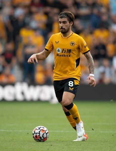 Rúben Neves of Wolverhampton Wanderers during the Premier League match between Wolverhampton Wanderers and Brentford at Molineux on September 18,...