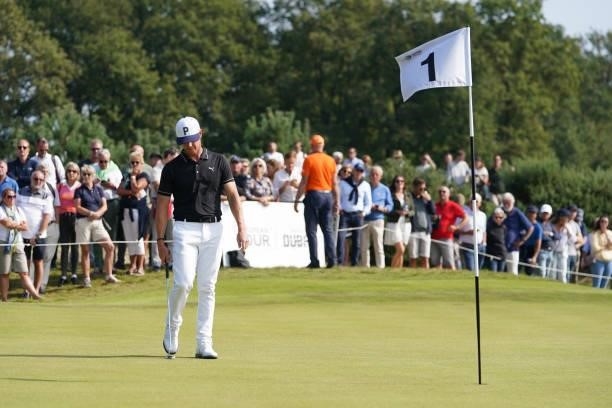 Kristoffer Broberg of Sweden during Round 4 of The Dutch Open 2021 at Bernardus Golf on September 19, 2021 in Cromvoirt, The Netherlands