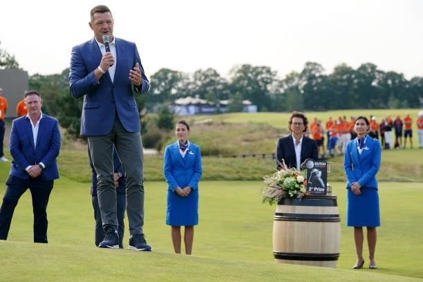 Director Pieter Elbers during Round 4 of The Dutch Open 2021 at Bernardus Golf on September 19, 2021 in Cromvoirt, The Netherlands