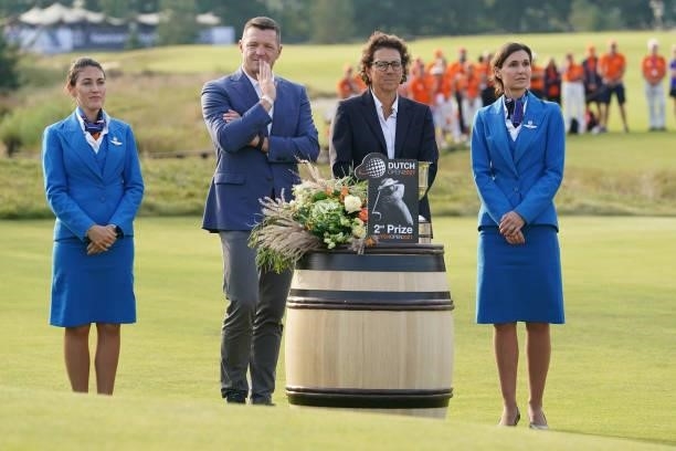 Director Pieter Elbers during Round 4 of The Dutch Open 2021 at Bernardus Golf on September 19, 2021 in Cromvoirt, The Netherlands