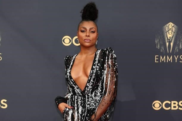 Taraji P. Henson attends the 73rd Primetime Emmy Awards at L.A. LIVE on September 19, 2021 in Los Angeles, California.