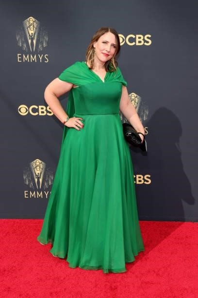 Tina Pawlik attends the 73rd Primetime Emmy Awards at L.A. LIVE on September 19, 2021 in Los Angeles, California.