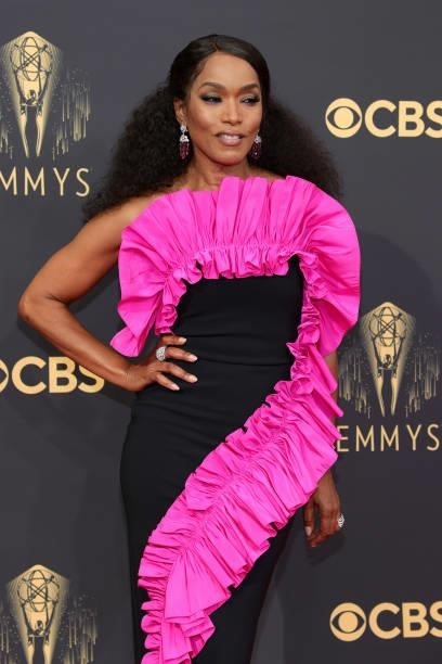 Angela Bassett attends the 73rd Primetime Emmy Awards at L.A. LIVE on September 19, 2021 in Los Angeles, California.