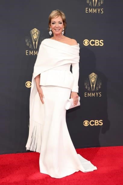 Allison Janney attends the 73rd Primetime Emmy Awards at L.A. LIVE on September 19, 2021 in Los Angeles, California.