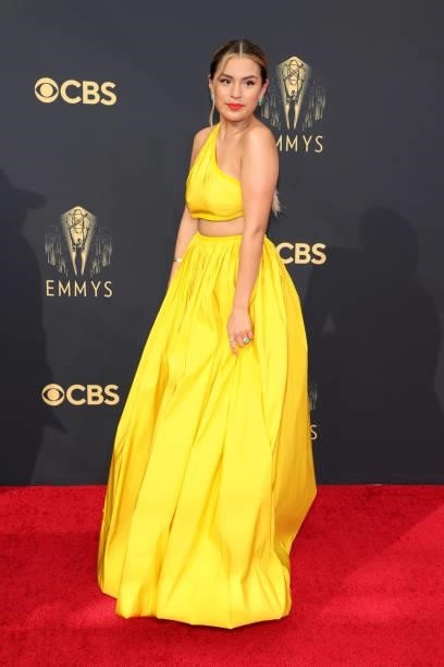 Paulina Alexis attends the 73rd Primetime Emmy Awards at L.A. LIVE on September 19, 2021 in Los Angeles, California.