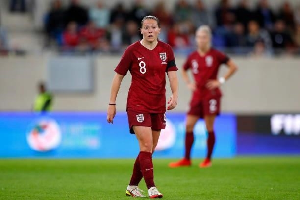 Fran Kirby of England looks on during the FIFA Women's World Cup 2023 Qualifier group D match between Luxembourg and England at the Luxembourg...