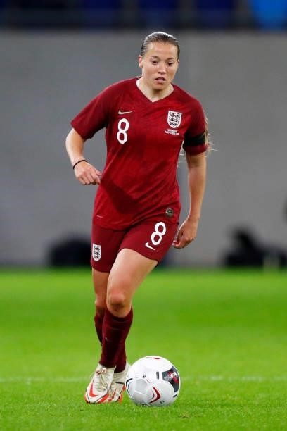 Fran Kirby of England runs with the ball during the FIFA Women's World Cup 2023 Qualifier group D match between Luxembourg and England at the...