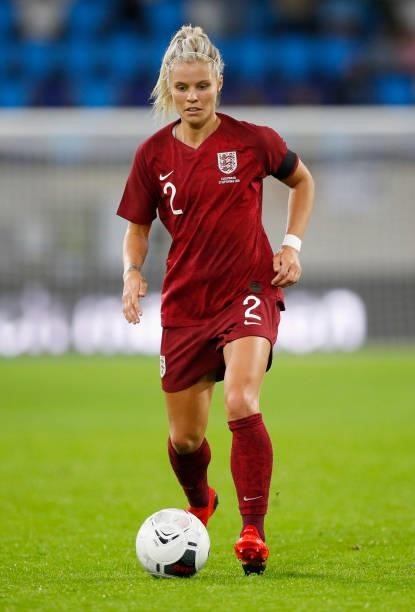 Rachel Daly of Englad during the FIFA Women's World Cup 2023 Qualifier group D match between Luxembourg and England at the Luxembourg National...