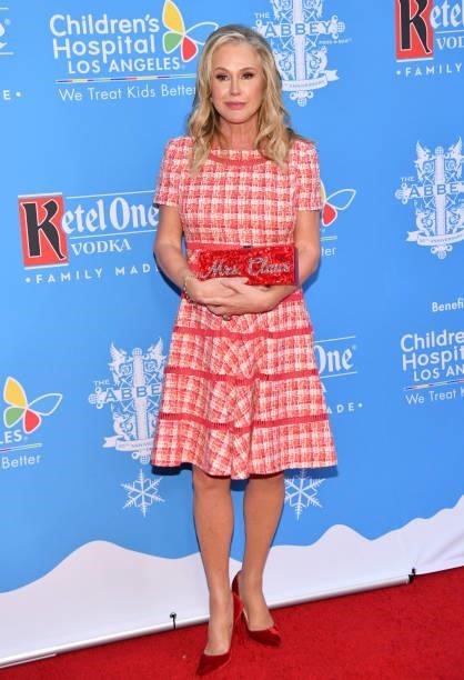 Kathy Hilton attends The Abbey's 16th annual Toy Drive for Children's Hospital LA at The Abbey Food & Bar on September 21, 2021 in West Hollywood,...