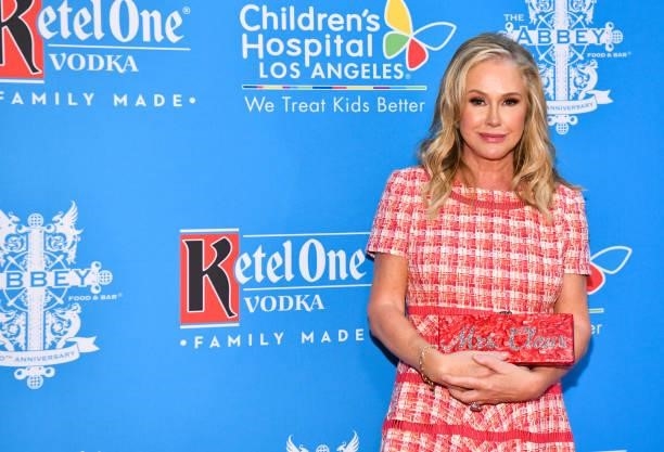 Kathy Hilton attends the 16th annual Toy Drive for Children's Hospital LA at The Abbey Food & Bar on September 21, 2021 in West Hollywood, California.
