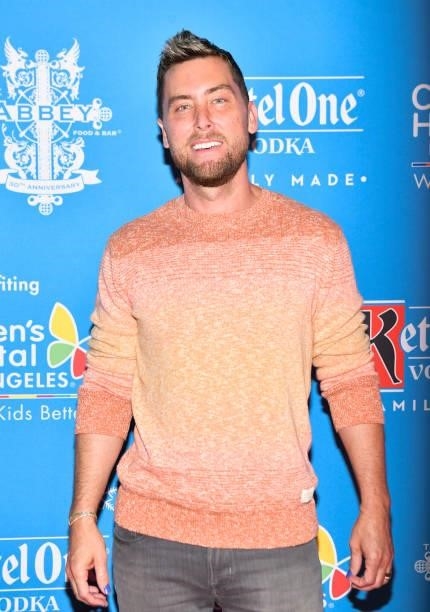 Lance Bass attends the 16th annual Toy Drive for Children's Hospital LA at The Abbey Food & Bar on September 21, 2021 in West Hollywood, California.
