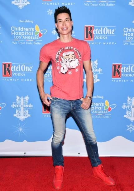 Justin Jedlica, Human Ken Doll, attends The Abbey's 16th annual Toy Drive for Children's Hospital LA at The Abbey Food & Bar on September 21, 2021 in...