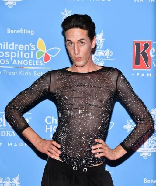 Jordan Brodie attends the 16th annual Toy Drive for Children's Hospital LA at The Abbey Food & Bar on September 21, 2021 in West Hollywood,...
