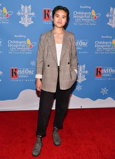 Terry Hu attends The Abbey's 16th annual Toy Drive for Children's Hospital LA at The Abbey Food & Bar on September 21, 2021 in West Hollywood,...