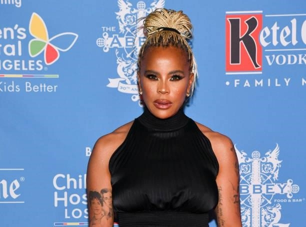Laurieann Gibson attends The Abbey's 16th annual Toy Drive for Children's Hospital LA at The Abbey Food & Bar on September 21, 2021 in West...