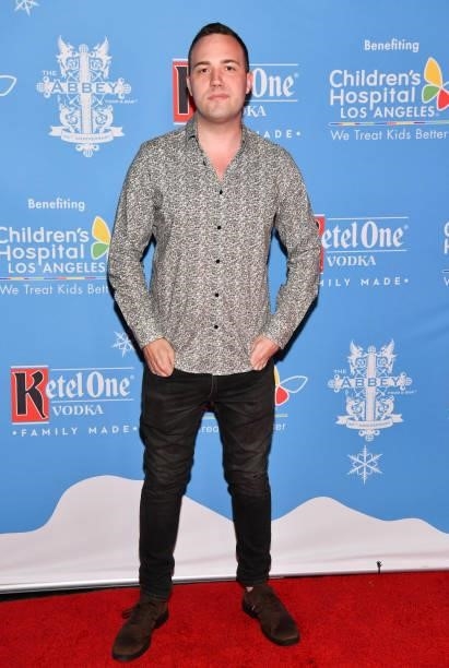 Bryan James attends The Abbey's 16th annual Toy Drive for Children's Hospital LA at The Abbey Food & Bar on September 21, 2021 in West Hollywood,...