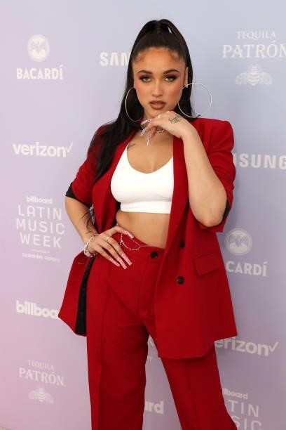 Mariah Angeliq attends Billboard Latin Music Week 2021 on September 22, 2021 in Miami, Florida.