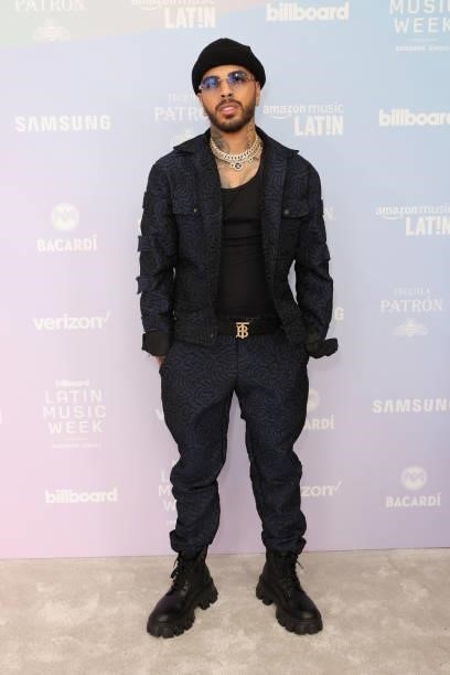 Rauw Alejandro attends Billboard Latin Music Week 2021 on September 22, 2021 in Miami, Florida.