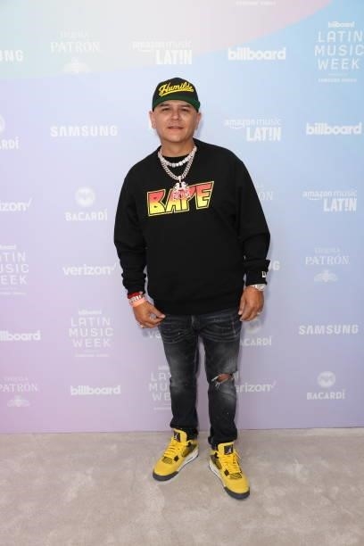 Jimmy Humilde attends Billboard Latin Music Week 2021 on September 22, 2021 in Miami, Florida.