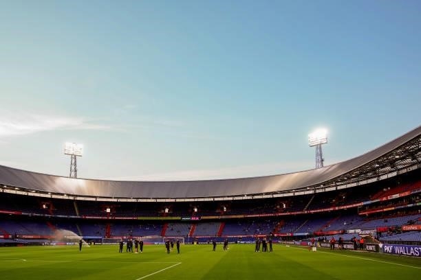 Stadion Feijenoord De Kuip during the Dutch Eredivisie match between Feyenoord and SC Heerenveen at Stadion Feijenoord De Kuip on September 22, 2021...