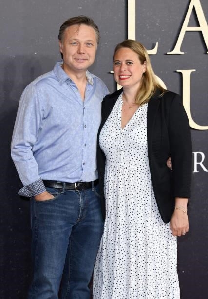 Shaun Dooley and Polly Cameron attend the "The Last Duel