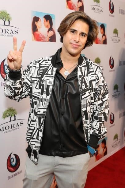 Omar Mora attends the premiere of "Inside The Circle