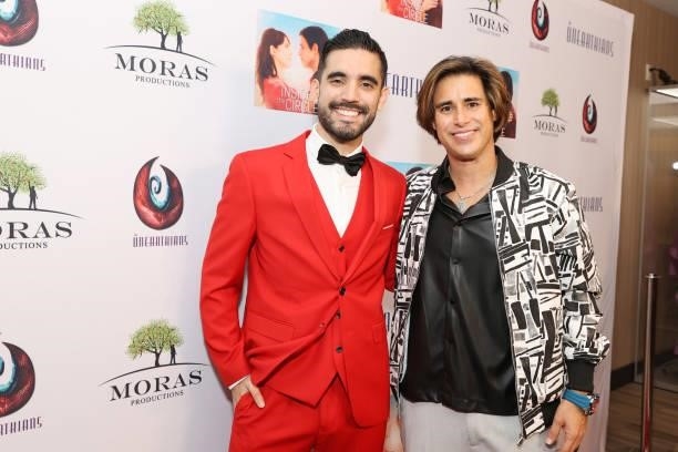 Antonio Roman and Omar Mora attend the premiere of "Inside The Circle