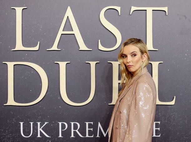 Jodie Comer attends the "The Last Duel