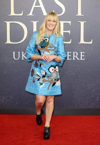 Edith Bowman attends the "The Last Duel