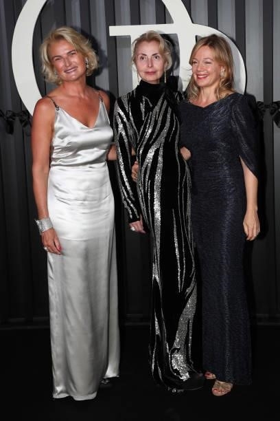 Olivia Tournay-Flatto, Sana Sabbagh and Jeanne Hoefliger attend the "Opening Season Gala - Opera National de Paris
